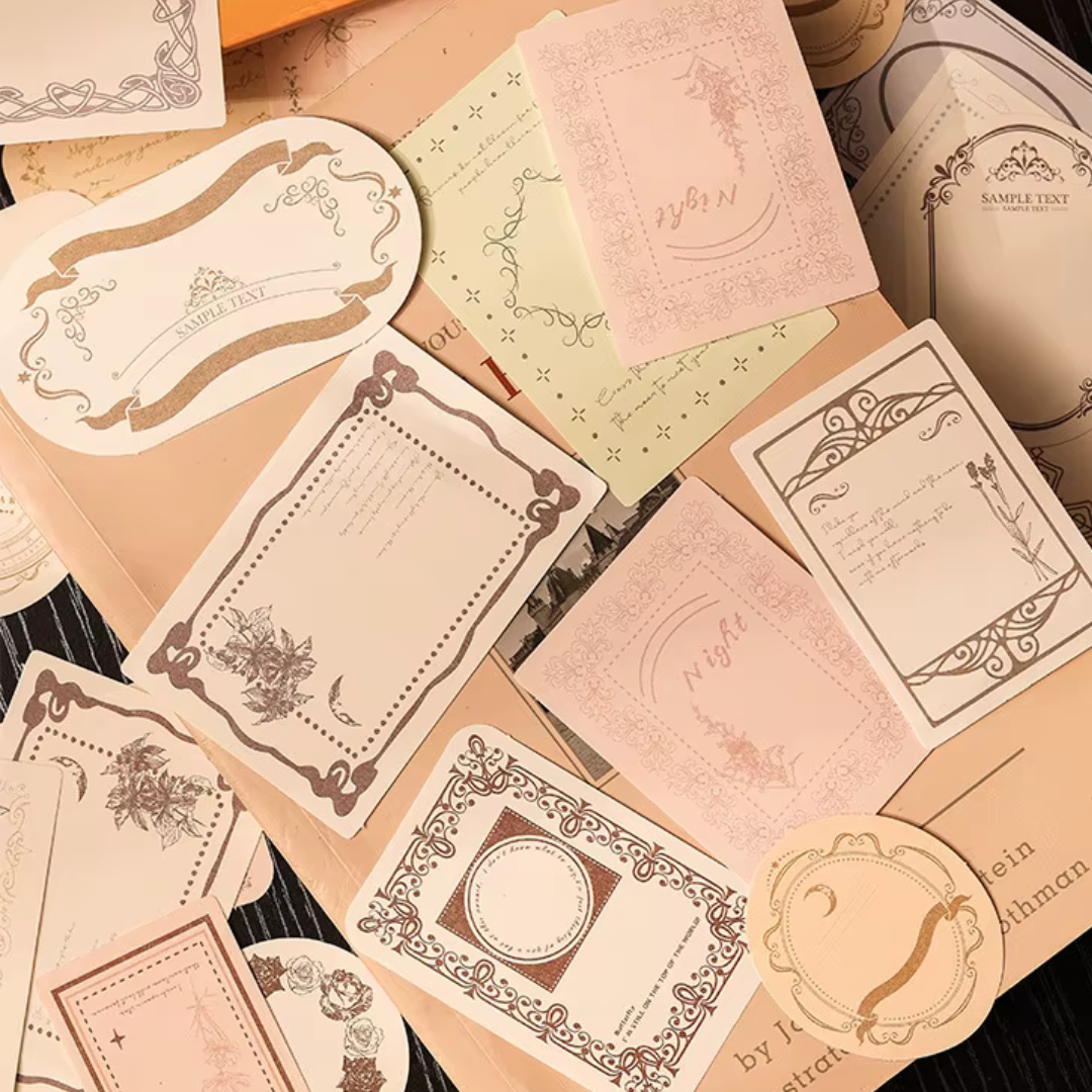 Papeles Decorativos "Notas antiguas"