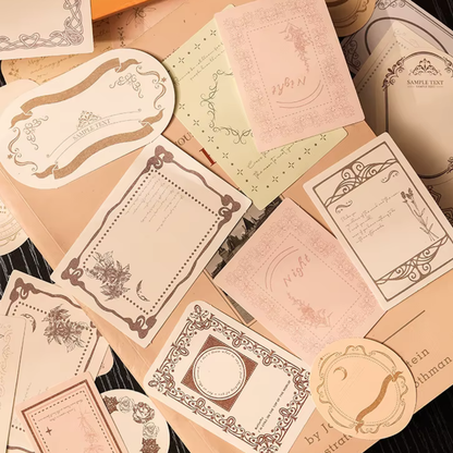 Papeles Decorativos "Notas antiguas"
