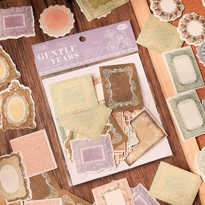 Papeles Decorativos "Notas antiguas"