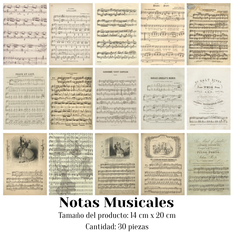 Papeles Decorativos "🧾 Archivo Clásico"