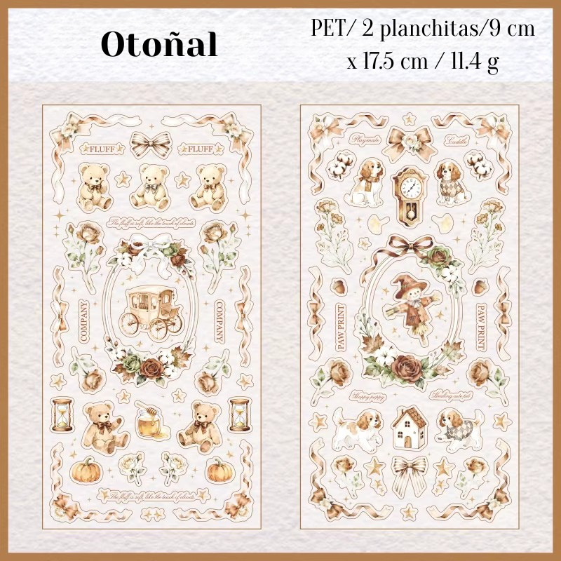 Stickers PET "Starry Nigth Fairy Tale"