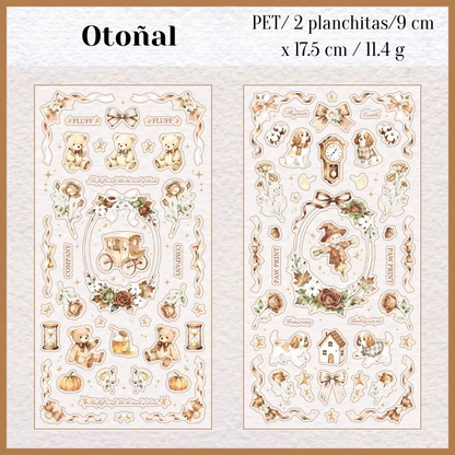 Stickers PET "Starry Nigth Fairy Tale"