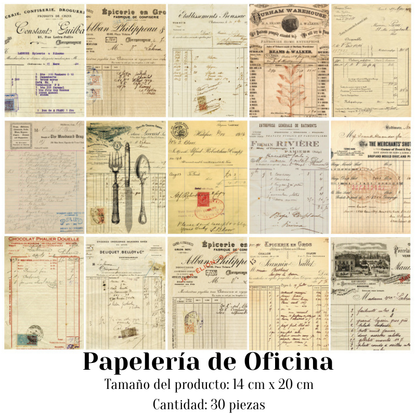 Papeles Decorativos "🧾 Archivo Clásico"