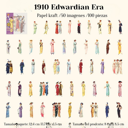 Adhesivos Troquelados "People Of The Era"