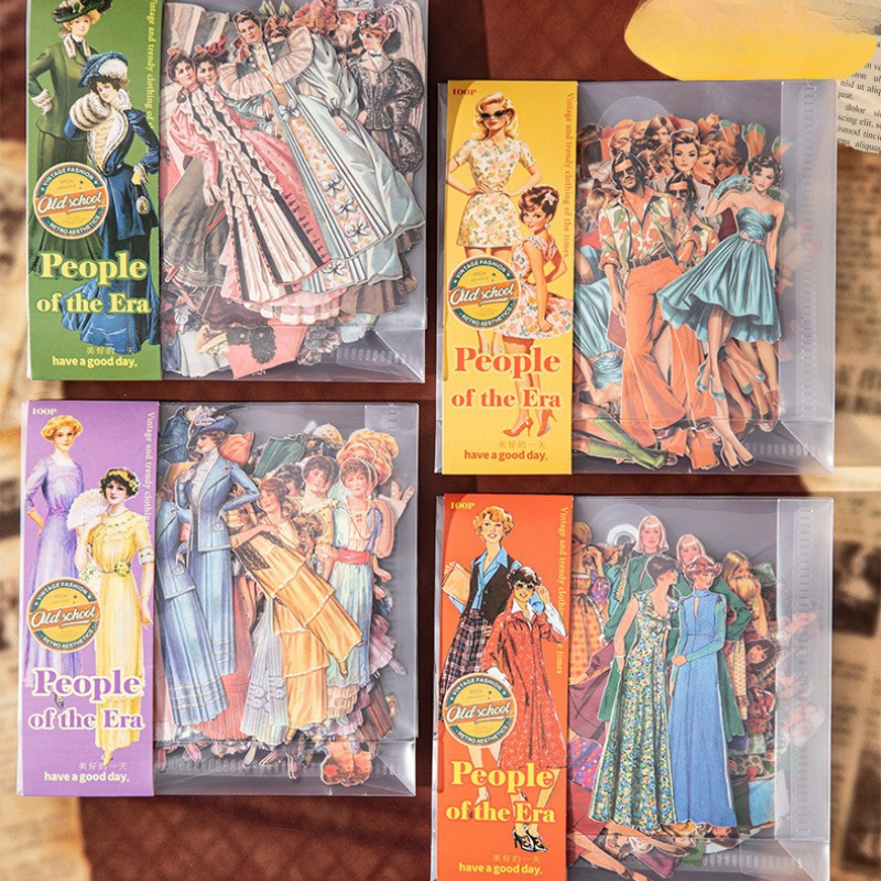 Adhesivos Troquelados "People Of The Era"