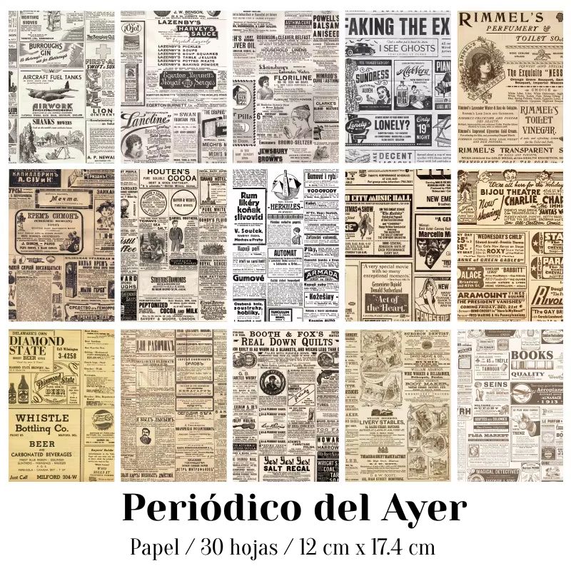 Papeles Decorativos "🧾Historial Floral"
