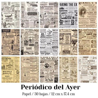 Papeles Decorativos "🧾Historial Floral"