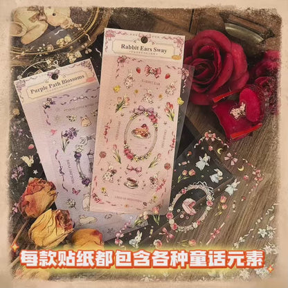 Stickers PET "Starry Nigth Fairy Tale"