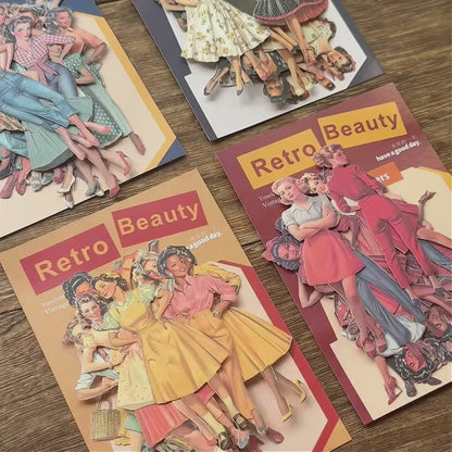 Adhesivos Troquelados "Vintage Beauty"