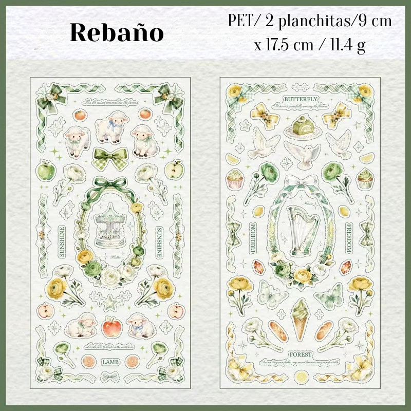 Stickers PET "Starry Nigth Fairy Tale"