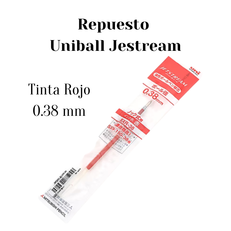 Repuesto para Uni-ball Jetstream 0.38 (SXR-38)