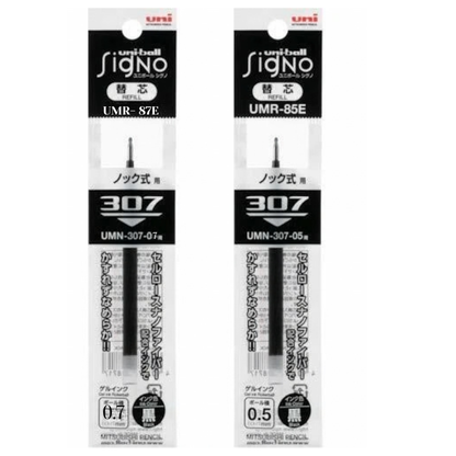 Repuesto Uni-ball Signo 307 · Tinta Negra