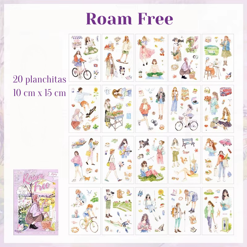Libro de Stickers "Chasing de Ordinary"