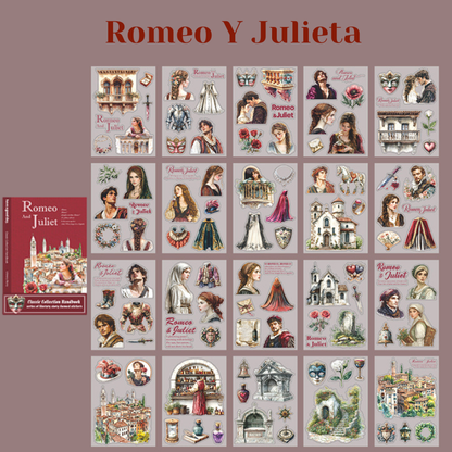 Libro de Stickers "Novelas Clásicas"