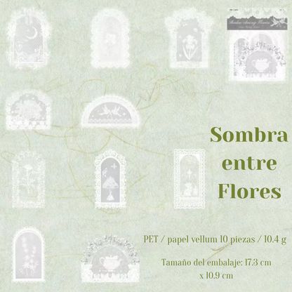 Stickers PET "Lace Poems"
