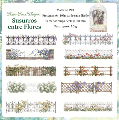 Stickers "Cercas Floridas"