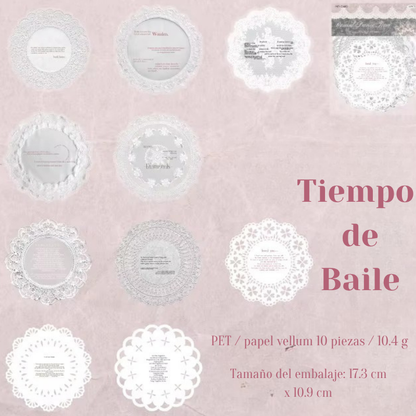 Stickers PET "Lace Poems"