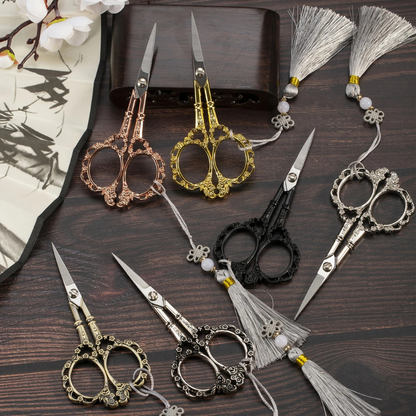 Tijera Vintage " Bordes "