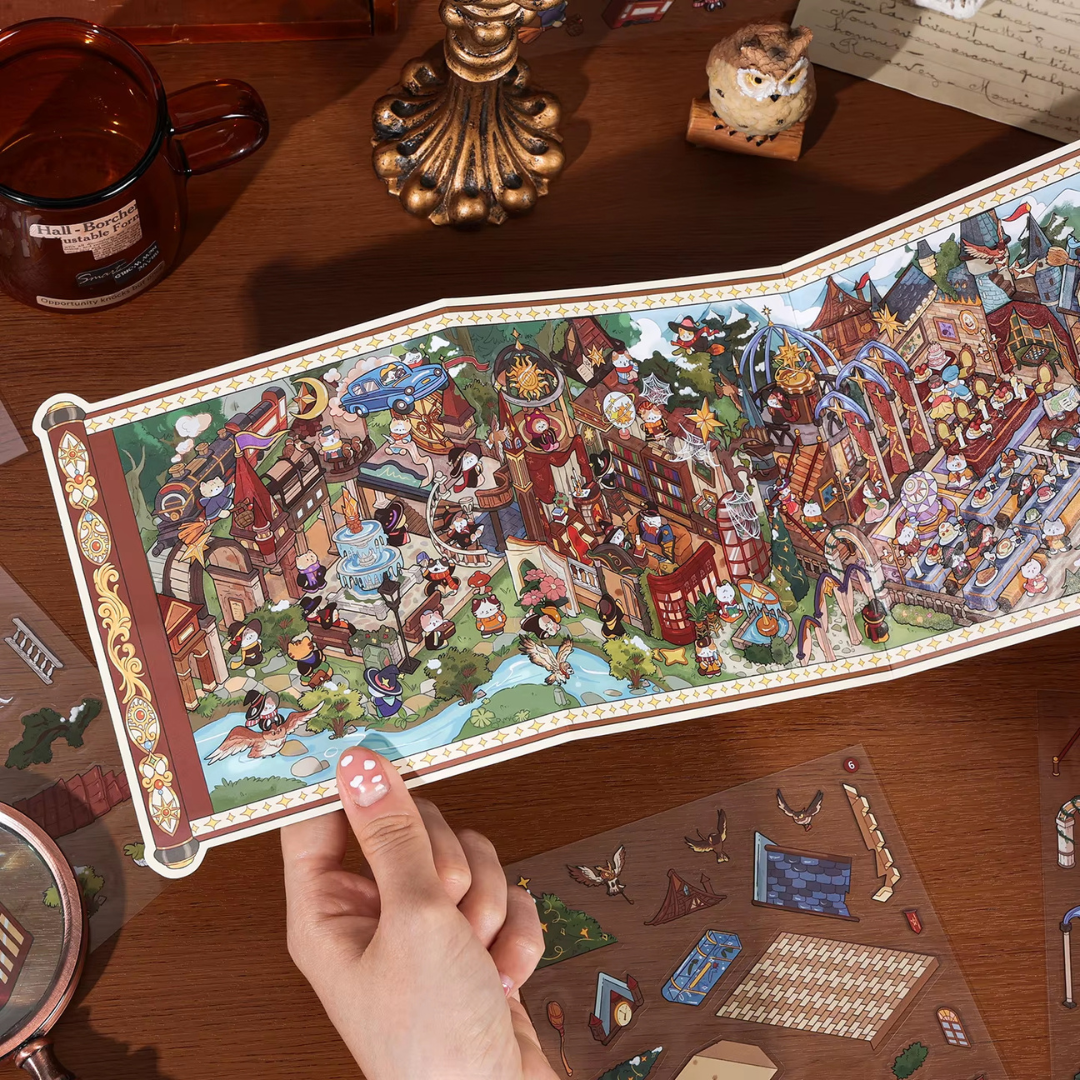 Mini Libros de Armable 3D “Tiza y Tejas”