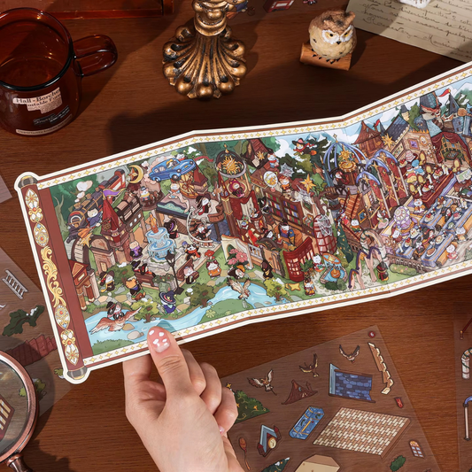 Mini Libros de Armable 3D “Tiza y Tejas”