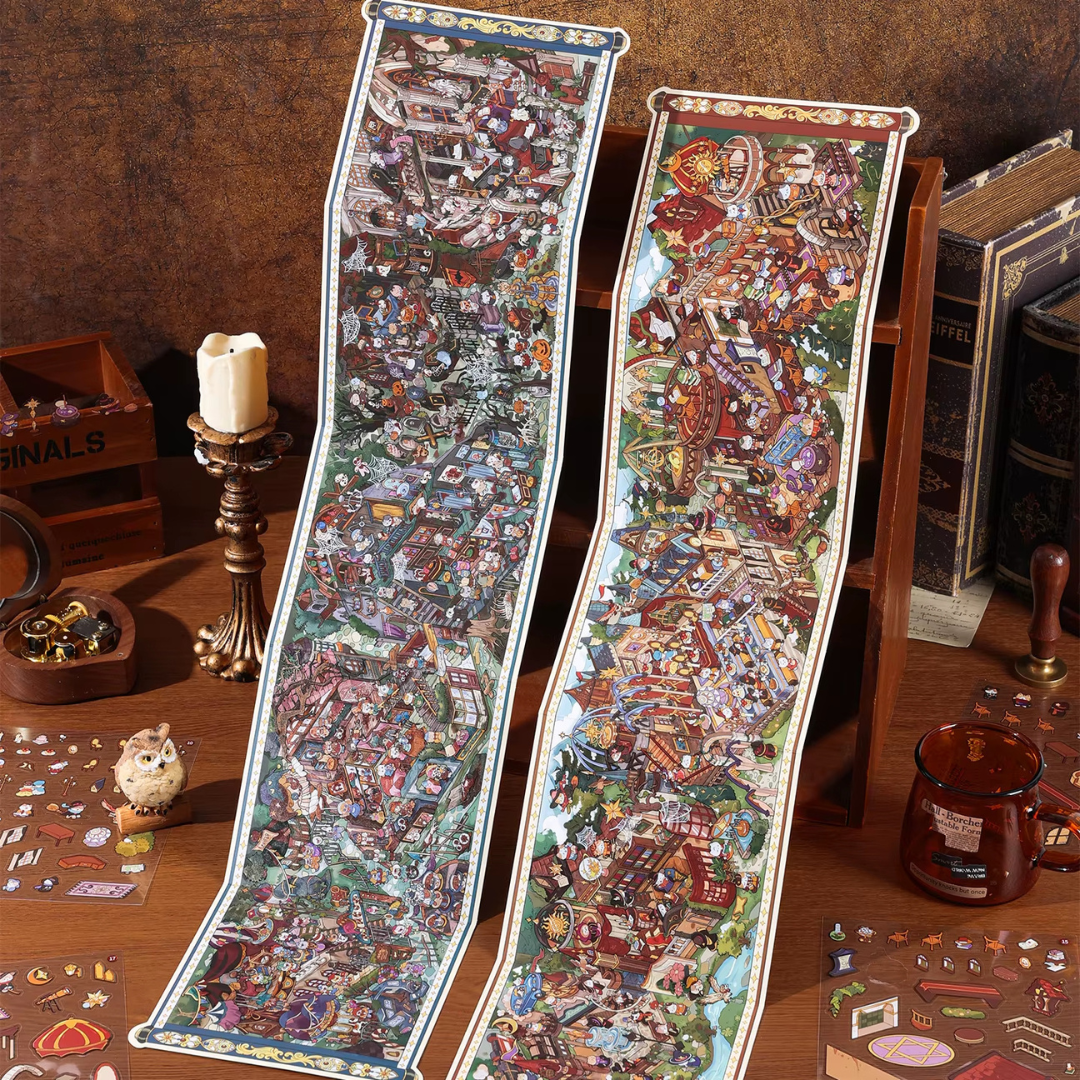 Mini Libros de Armable 3D “Tiza y Tejas”