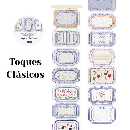 Colección Stickers Roll "Trivial Beauty"