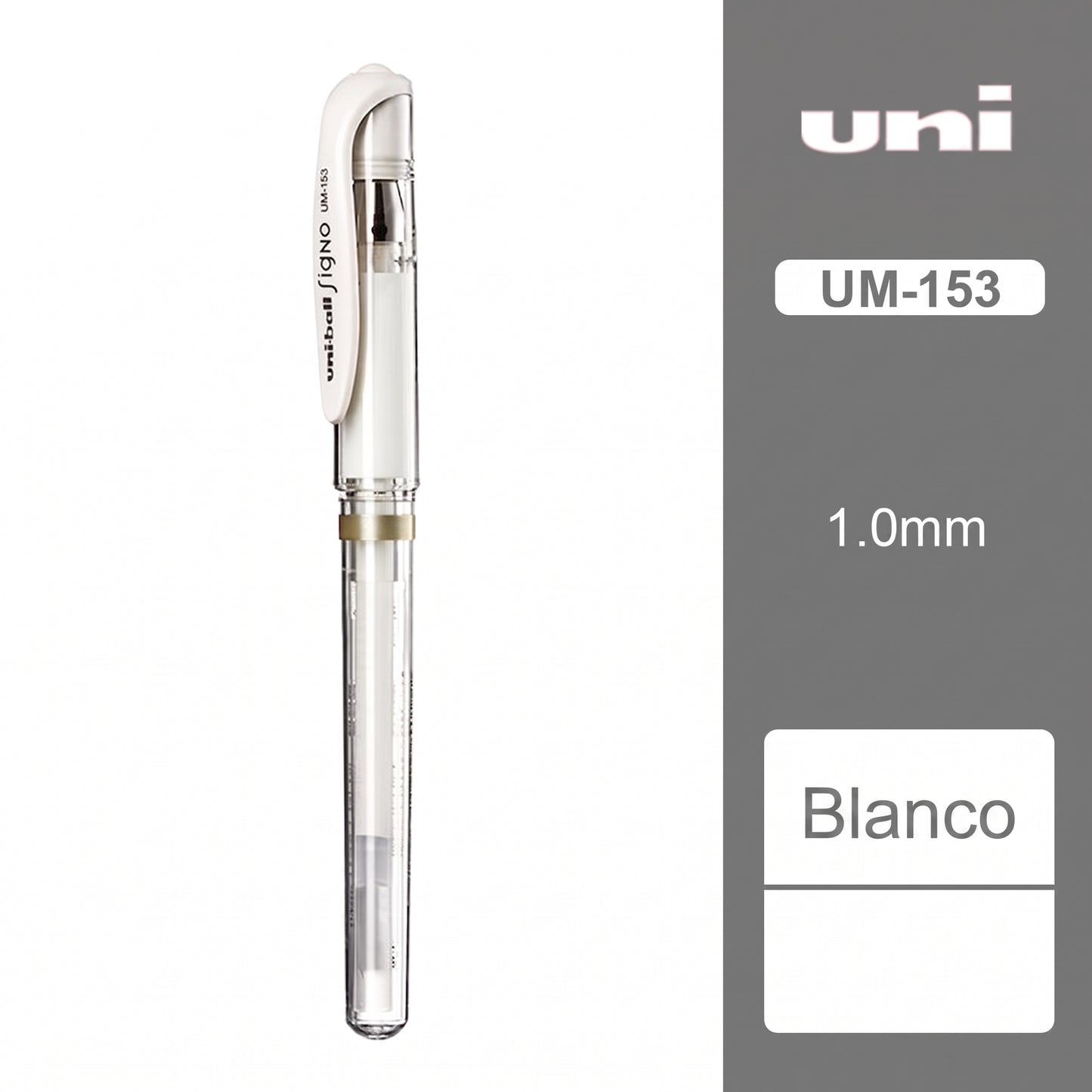Uni-ball Signo Broad UM-153 · Lapicero Gel 1.0 mm