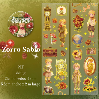 Colección Stickers Roll "Noche Estrellada"