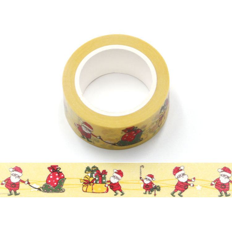 Cinta Washitape 20mm x 10 metros “Santa's Gift ”
