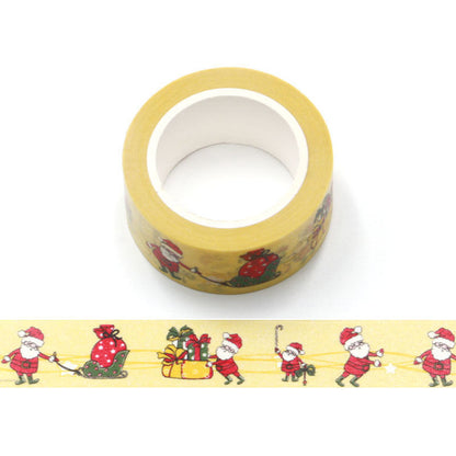 Cinta Washitape 20mm x 10 metros “Santa's Gift ”