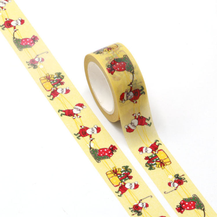 Cinta Washitape 20mm x 10 metros “Santa's Gift ”