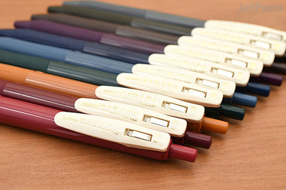 Zebra Sarasa Clip Vintage Set 2 · x5 Lapiceros Tonos Cálidos