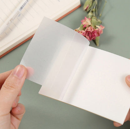 Sticky Notepads Traslúcidos "Clear & Pastel”