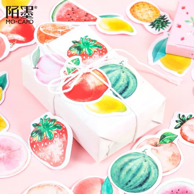 Cajita de 46 Stickers "Fruit Jar”