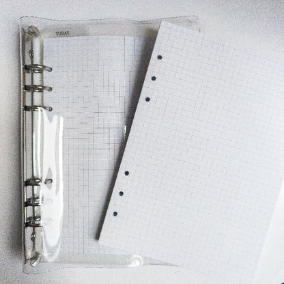 Hojas refill para Binder A5/A6, 120gsm (cuadriculadas, rayadas o puntos)