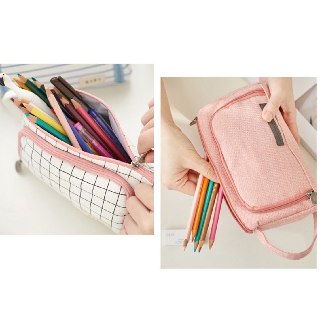 Cartucheras de gran capacidad Angoo “Aesthetic Patterns”