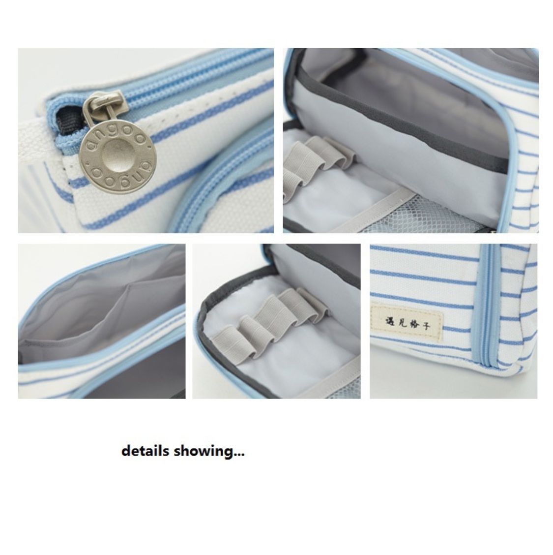 Cartucheras de gran capacidad Angoo “Aesthetic Patterns”