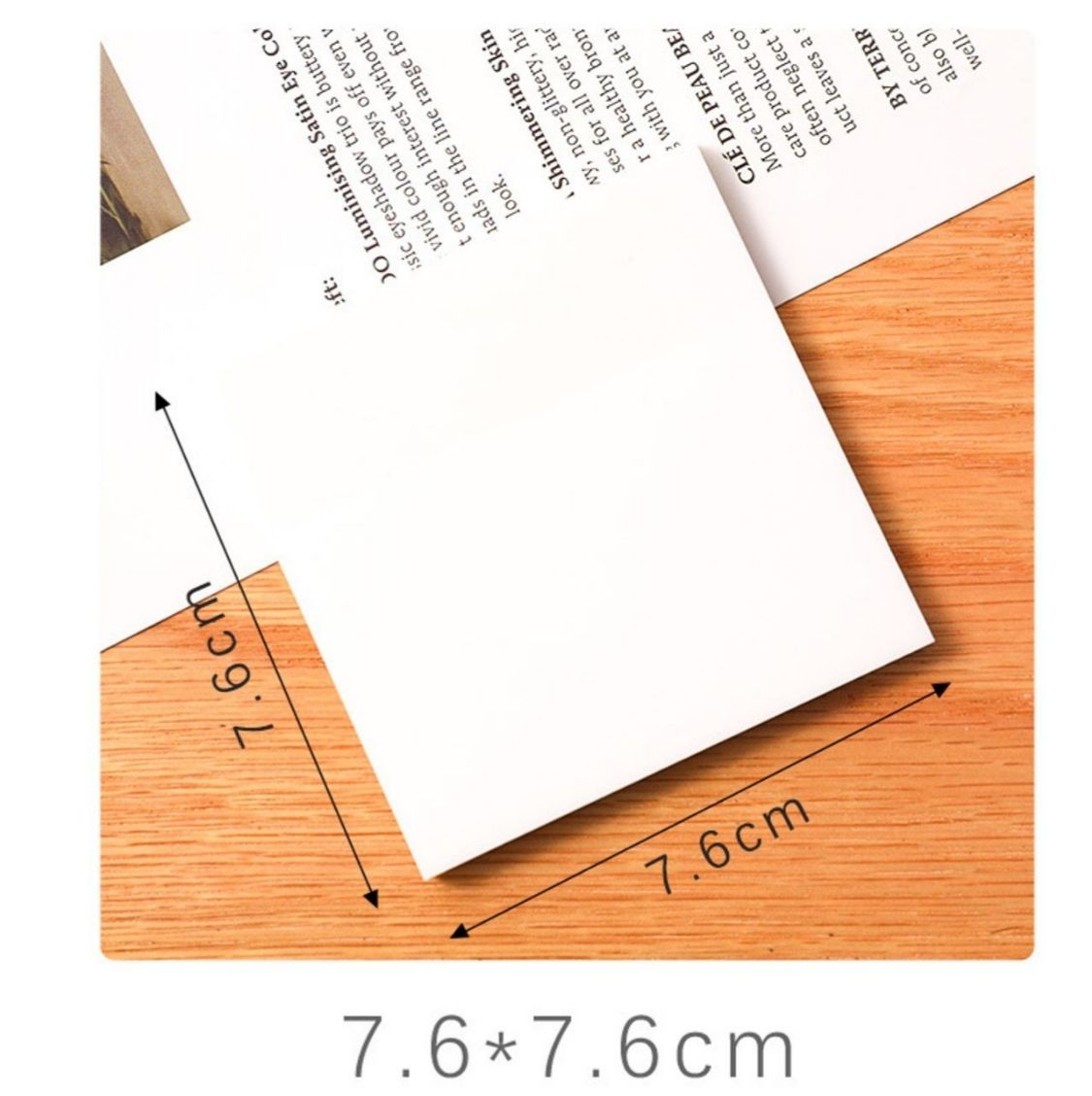 Sticky Notepads Traslúcidos "S, M, L”