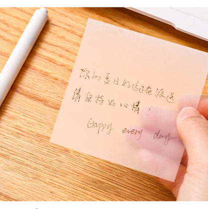 Sticky Notepads Traslúcidos "S, M, L”