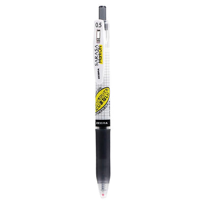 Zebra Sarasa Clip Mark On 0.5 mm y Refill · Tinta Negra