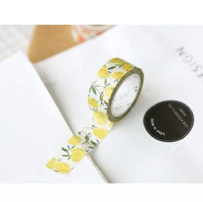 Coleccion de Washitapes "Frutas de verano"