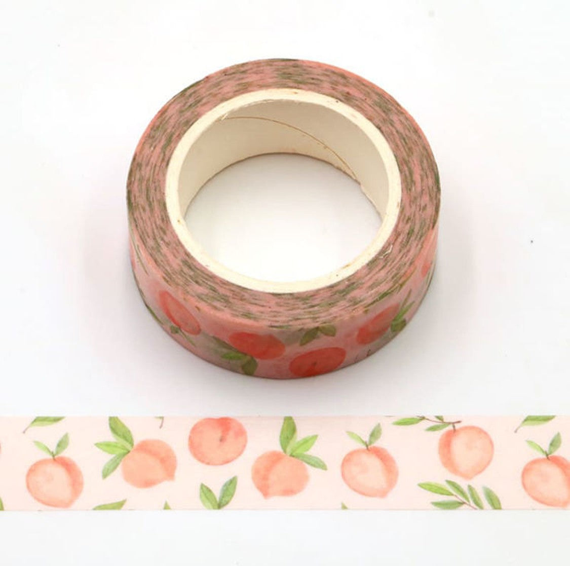 Cinta Washitape "Peaches", 15mmx10mm