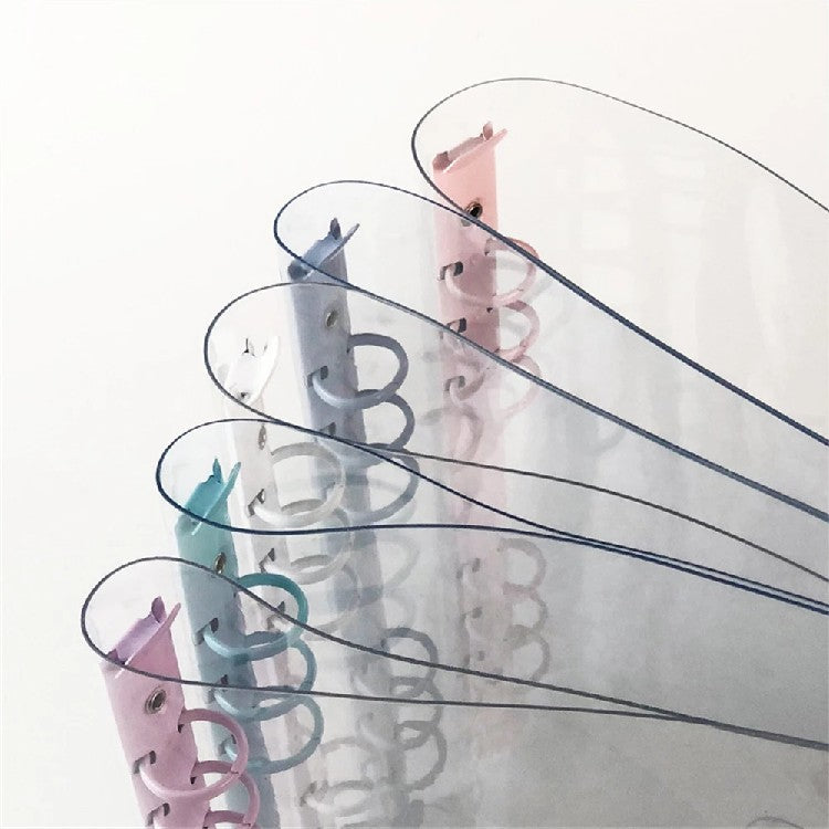 Accesorios Six Ring Binder Transparente, tamaño A5