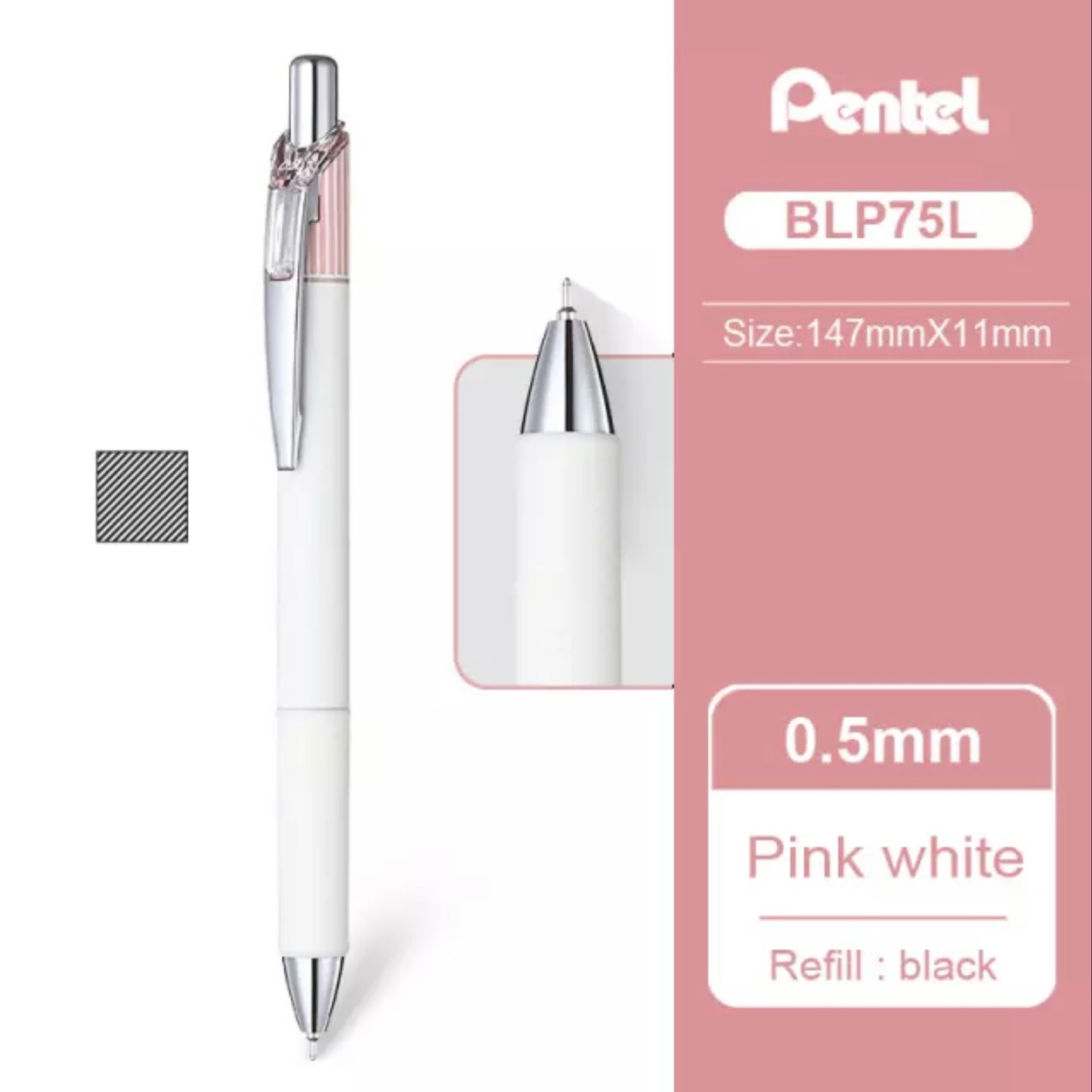 Lapicero Pentel EnerGel Clena x unidad