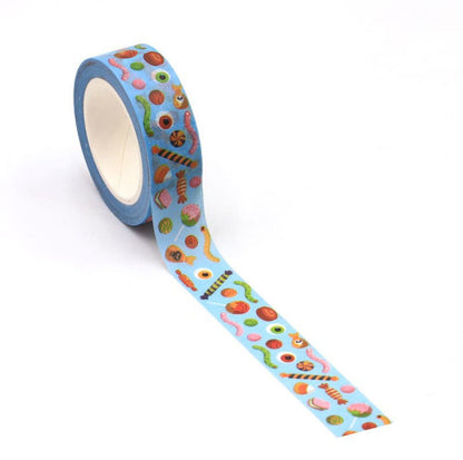 Cinta Washitape "Halloween Candy" , 15mmx10mm