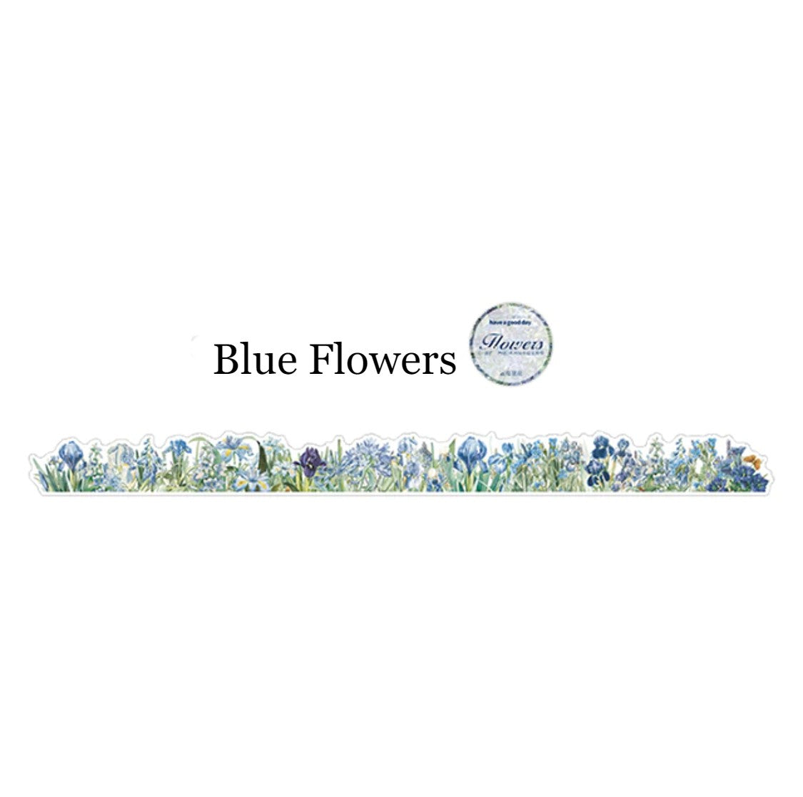 Colección de Washitapes Troquelados "Flowers Bloom”