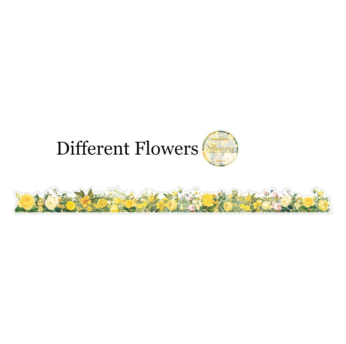 Colección de Washitapes Troquelados "Flowers Bloom”